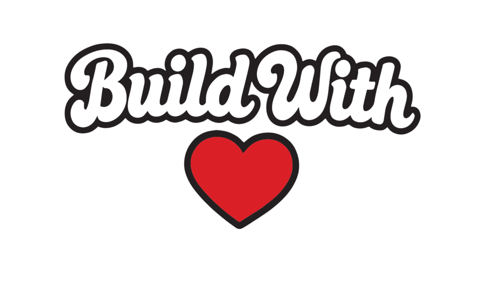 build with love logo